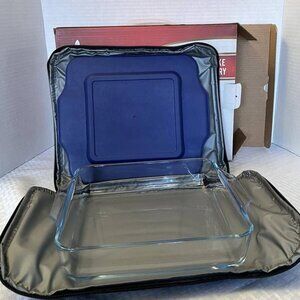 Eco+Chef Cook Smarter 2 Qt Baking Dish Hot/Cold Pack And Tote